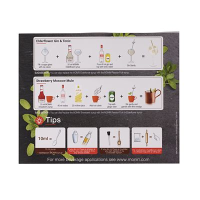 Monin Flavoured Cocktail Syrups Gift Set 5 x 50ml image(3)