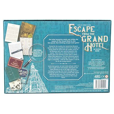 Escape from the Grand Hotel Board Game - 2-8 Players image(3)