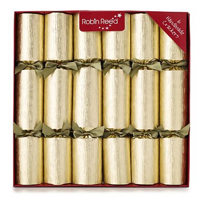 6 Fudge-Filled Golden After-Dinner Christmas Crackers image(2)