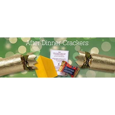 6 Fudge-Filled Golden After-Dinner Christmas Crackers image(5)