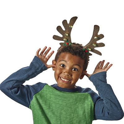 Glittery Reindeer Headband image(3)