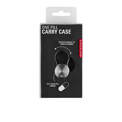 Kikkerland One Pill Carry Case Key Ring image(2)