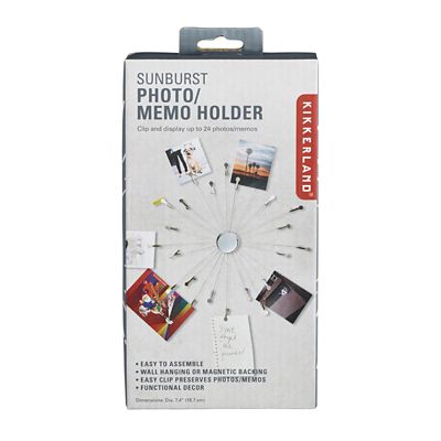 Sunburst Photo and Memo Holder image(3)