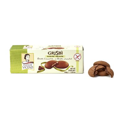 Vicenzi Gluten Free Double Chocolate Biscuits 150g