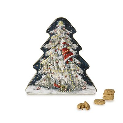 Grandma Wild’s Christmas Tree Biscuit Tin 300g - (Image 1)