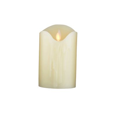 Flickering LED Pillar Candle Medium Lakeland