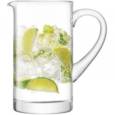 LSA Clear Glass Basis Fridge Door Jug 1L image(2)