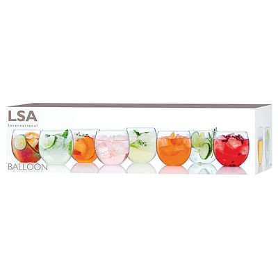 8 LSA Balloon Tumbler Glasses Set   image(4)