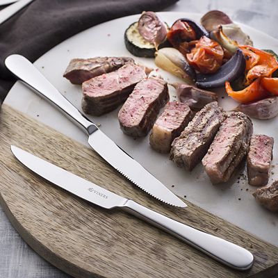 6pc Viners Select Stainless Steel Steak Knife Set image(2)