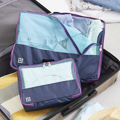 Lakeland Small Lightweight Travel Pouches – Pack of 2 - (Image 2)