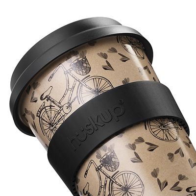 Huskup Reusable Eco Cup – Bicycle 400ml - (Image 3)