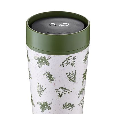 rCup Recycled Coffee Cup – Foliage 340ml image(2)