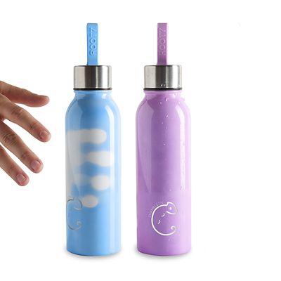 Root7 Chameleon Colour-Change Water Bottle Blue 600ml image(12)