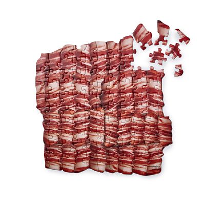 100 Piece Pigs in Blankets Double Sided Jigsaw Lakeland
