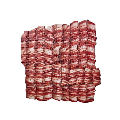 100 Piece Pigs in Blankets Double Sided Jigsaw Puzzle image(2)