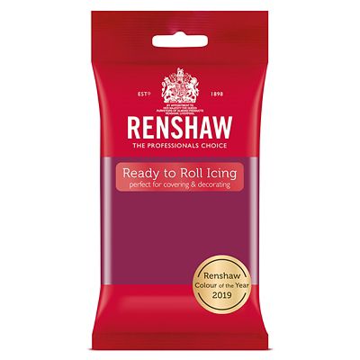 Renshaw Ready to Roll Icing – 250g Cassis Purple - (Image 1)