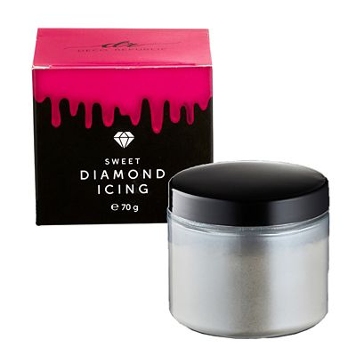 Sweet Diamond Shimmer Icing Sugar – Blue 70g image(1)