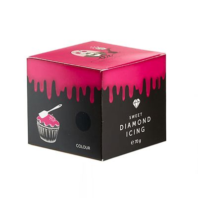 Sweet Diamond Shimmer Icing Sugar – Black 70g image(3)