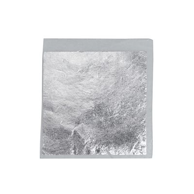 Sugarflair Edible Silver Leaf Transfer Sheet – 8cm Square image(2)