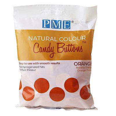 PME Natural Colour Candy Buttons Orange 200g image(3)
