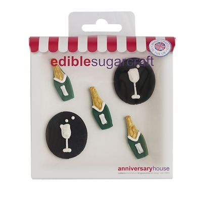 Celebration Edible Cake Toppers – Pack of 5 image(1)
