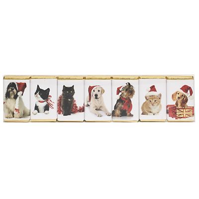  House of Dorchester Christmas Animal Chocolate Slims 70g – Pack of 7 image(1)