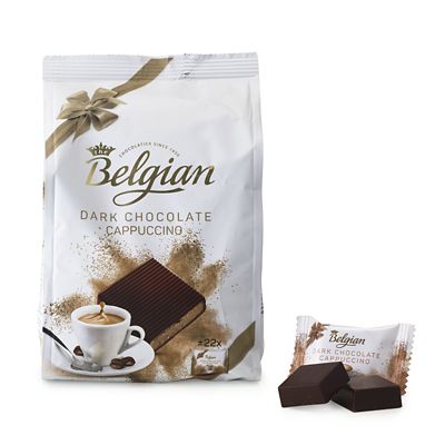 Belgian dark shop chocolate