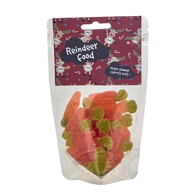 Reindeer Food Vegan Gummy Carrots 150g image(2)