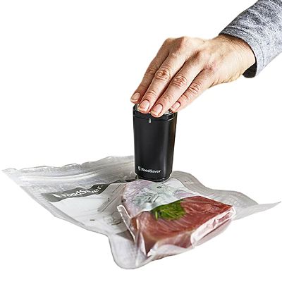 The FoodSaver Handheld Vacuum Sealer Keeps Food Fresh