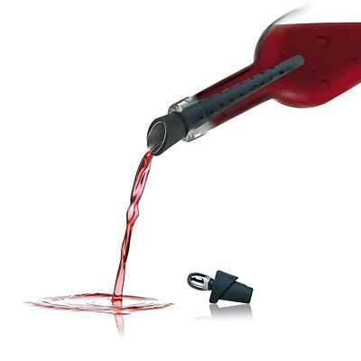 Nuance Wine Finer Stopper Pourer with Strainer image(8)
