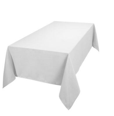 Le Chateau Easy-Care Rectangular Tablecloth – White 132 x 178cm image(1)