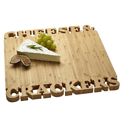 Lakeland Cheese and Crackers Bamboo Serving and Chopping Board image(5)