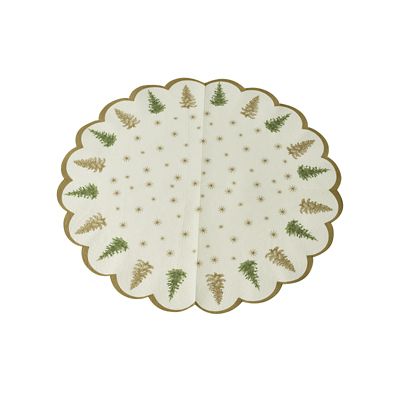 Cotswold Tree Scalloped Paper Napkins – Pack of 20 image(3)