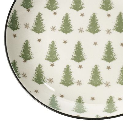 Festive Forest Christmas Tree Plate 27cm Dia. image(3)