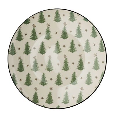 Festive Forest Christmas Tree Plate 27cm Dia. image(4)
