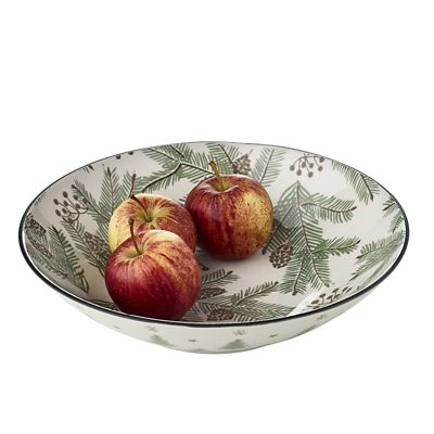 Festive Forest Christmas Serving Bowl Lakeland