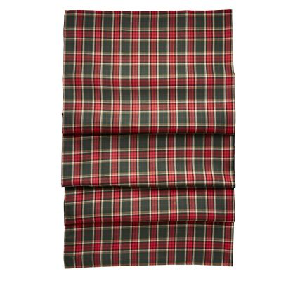 Le Chateau Easy-Care Rectangular Tablecloth Tartan 132 x 228cm image(2)