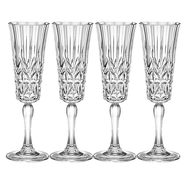 Crystal-Look Acrylic Flutes – Set of 4 image(1)