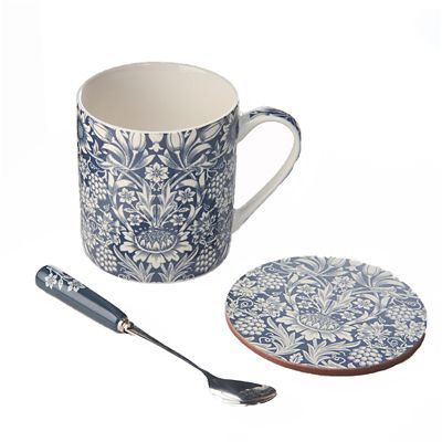 V&A Sunflower Mug, Spoon and Coaster Gift Set image(2)