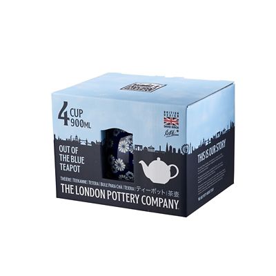 London Pottery Out of the Blue Teapot – 4 Cup   image(5)