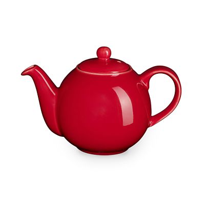 London Pottery Red Globe Teapot, 4 Cup Lakeland