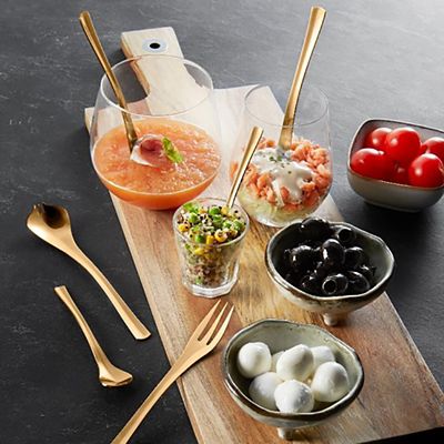 Amefa Celebration 10-Piece Tapas Party Cutlery Gift Set Gold image(2)