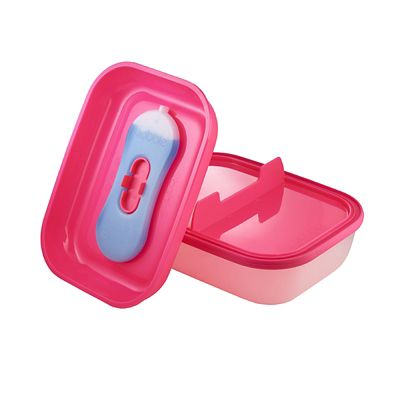 BobbleBox Large Lunch Box 1.8L – Pink - (Image 3)