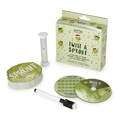 Twist and Sprout Fun Quiz Game - 2-8 Players