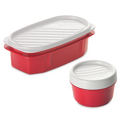 Tatay 5-Piece Urban Lunch Pack with 4 Food Containers – Red image(5)
