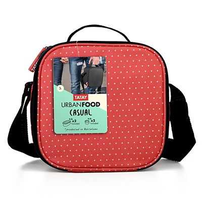 Tatay 5-Piece Urban Lunch Pack with 4 Food Containers – Red image(7)