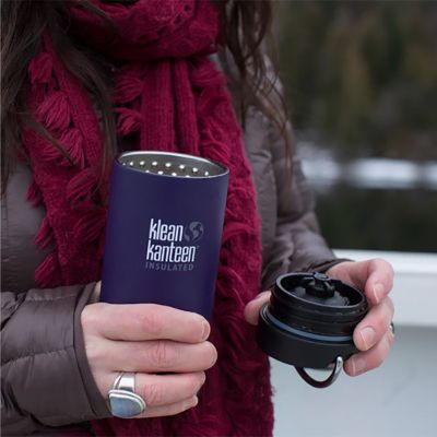 Klean Kanteen Insulated TK Wide  –  Red 355ml - (Image 2)