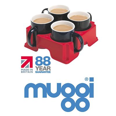Muggi 4-Cup Mug Carrier – Dark Grey image(10)