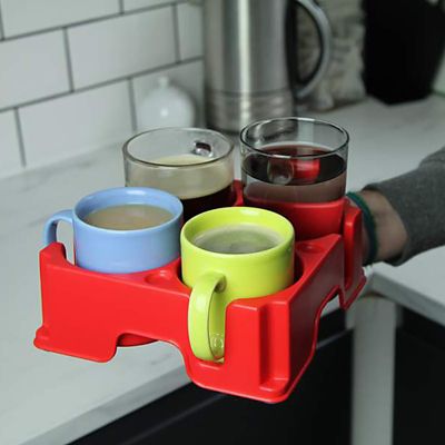 Muggi 4-Cup Mug Carrier – Dark Grey image(6)