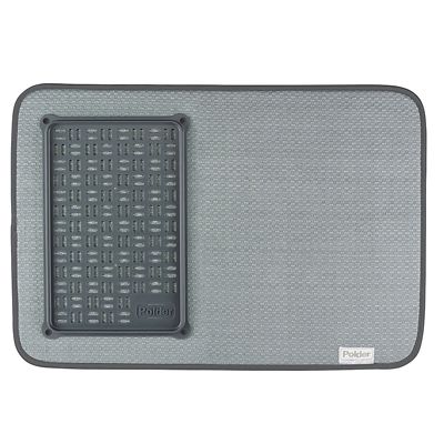 Polder Microfibre Dish Drying Mat and Glass Tray image(5)